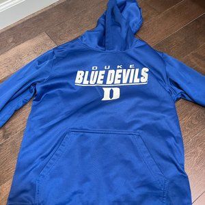 Duke Blue Devils Youth Size Large L Hoodie Hooded Sweatshirt EUC